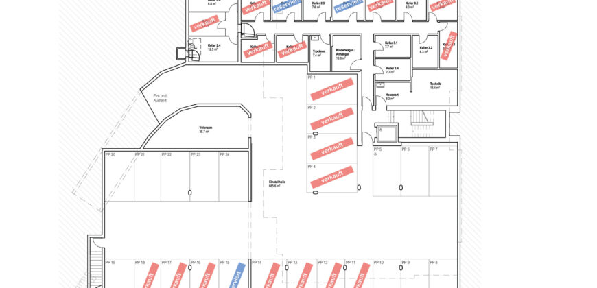 Casa Giardino | 2.5-Zimmer Wohnung 2.2 | 2. OG Süd