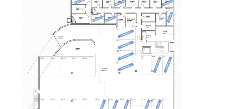 Casa Giardino | 3.5-Zimmer Wohnung 1.4 | 1. OG Südwest