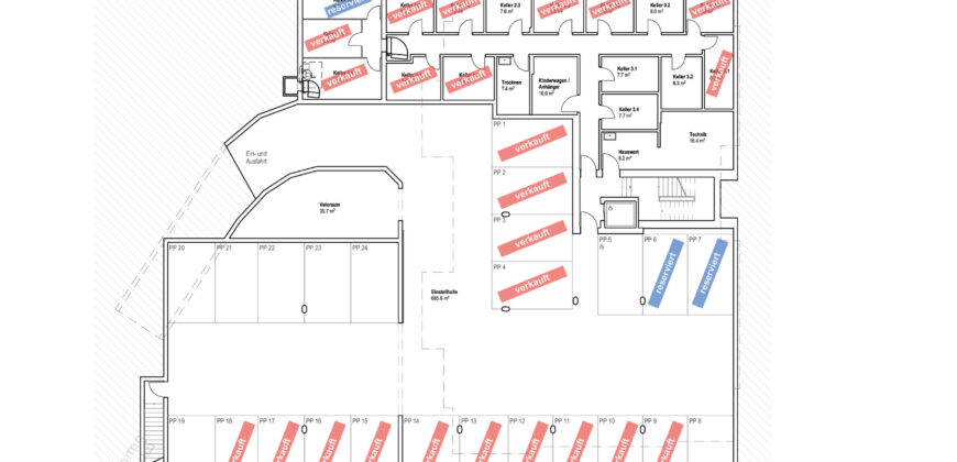 Casa Giardino | 2.5-Zimmer Gartenwohnung 0.2 | EG Süd